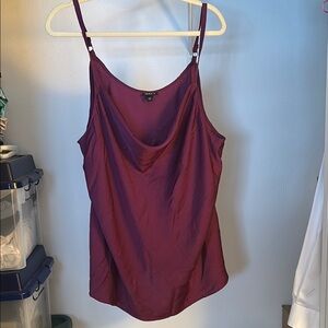 Torrid Purple Fitted Sleeveless Camisole